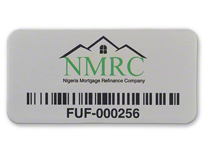 Barcode Asset Label